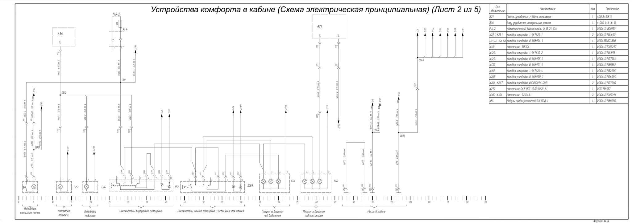 Схема АБС КАМАЗ 5490